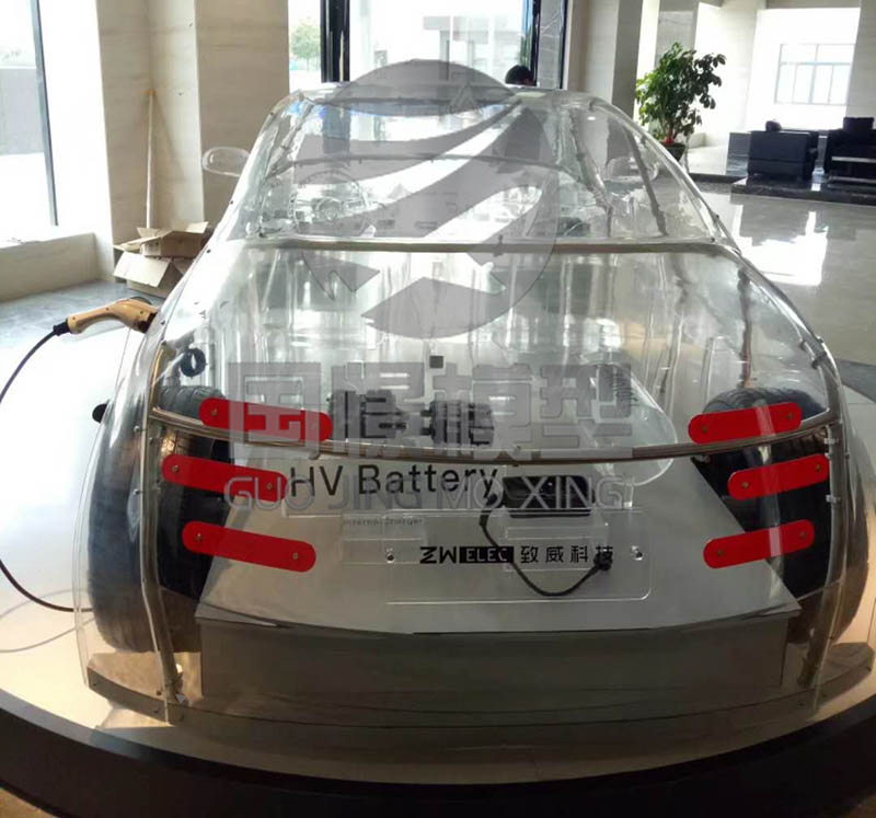芒市透明车模型
